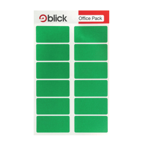 Blick Labels 25mm x 50mm Green 320 Pack 200975 F