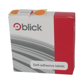 Blick Self Adhesive Round Labels In Dispensers 19mm White 1400 Pack 214958 F