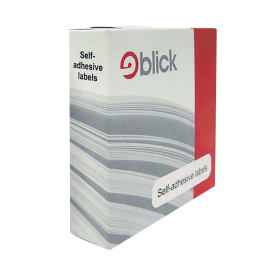 Blick Self Adhesive Round Labels In Dispensers 19mm Yellow 1280 Pack 102686 F