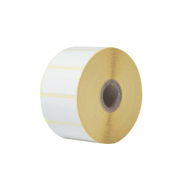 Brother BDE 1J026051 102 White Pre Punched Label Roll 51mm x 26mm 16 x 1900 Labels Original