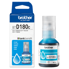 Brother BTD180C Cyan Ink Bottle Original