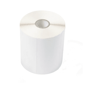 Brother BUS 1J074102 121 White Pre Punched Label Roll 102mm x 74mm 6 x 1000 Labels Original