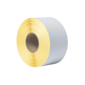 Brother BUS 1J074102 203 White Pre Punched Label Roll 102mm x 74mm 4 x 2940 Labels Original