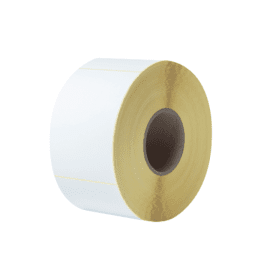 Brother BUS 1J150102 203 White Pre Punched Label Roll 102mm x 150mm 4 x 1500 Labels Original