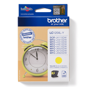 Brother LC125XLY Yellow High Capacity Ink Cartridge Original B Grade