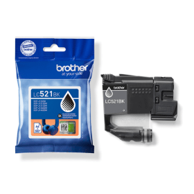 Brother LC521Bk Black Ink Cartridge Original
