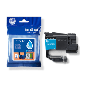Brother LC521C Cyan Ink Cartridge Original