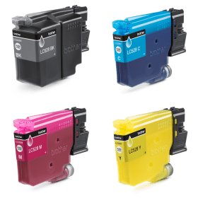 Brother LC528 Extra High Capacity Multipack Full Set of 4 Ink Cartridges Original