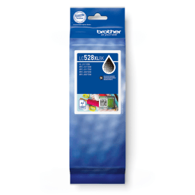 Brother LC528XLBK Black Ultra High Capacity Ink Cartridge Original