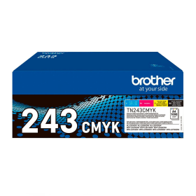 Brother TN 243 Multipack Full Set of 4 Toner Cartridges Original