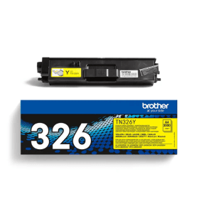Brother TN 326Y Yellow High Capacity Toner Cartridge Original B Grade
