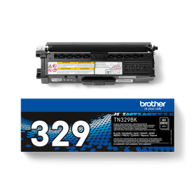 Brother TN 329BK Black Extra High Capacity Toner Cartridge Original