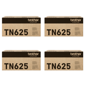 Brother TN 625 Multipack Full Set of 4 Toner Cartridges Original