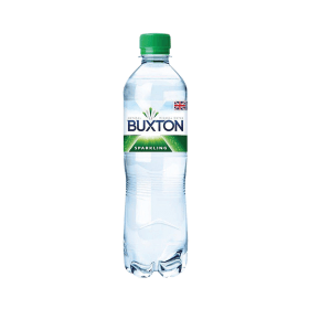 Buxton Sparkling Mineral Water 50cl Plastic Bottles 24 Pack 108762 F