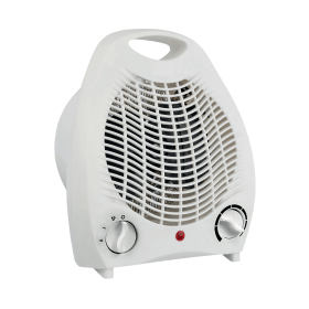 CED 2000W Upright Fan Heater White 599261 F