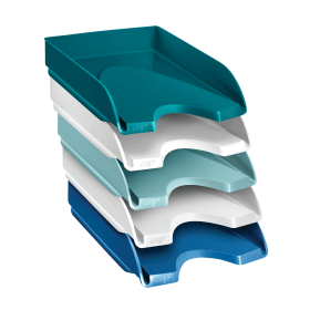 CEP Letter Trays A4 Multicoloured 5 Pack 612972 F