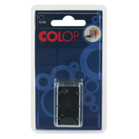 COLOP E 20 Replacement Ink Pad Black 2 Pack E20BK 152408 F
