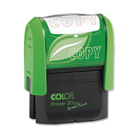 COLOP Green Line Word Stamp COPY Red GLP20COPY 103085 F
