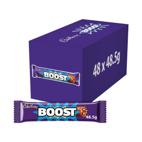 Cadbury Boost Chocolate Bar 48.5g 48 Pack 481567 F
