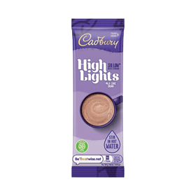 Cadbury Highlights Instant Hot Chocolate Sachets 30 Pack 171837 F