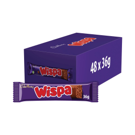 Cadbury Wispa Chocolate Bar 36g 48 Pack 576938 F