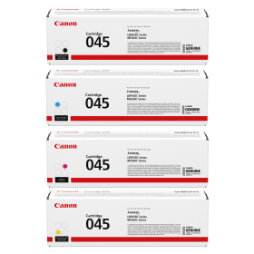 Canon 045 Multipack Full Set of 4 Toner Cartridges Original