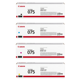 Canon 075 Multipack Full Set of 4 Toner Cartridges Original