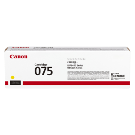 Canon 075 Yellow Toner Cartridge 6362C002 Original