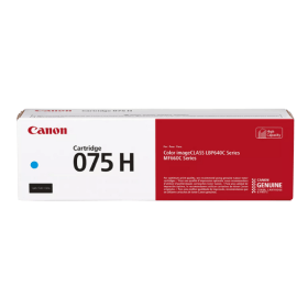 Canon 075H Cyan High Capacity Toner Cartridge 6368C002 Original