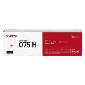 Canon 075H Magenta High Capacity Toner Cartridge 6367C002 Original