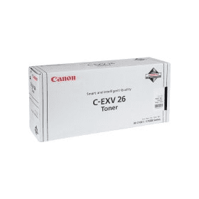 Canon C EXV26 Black Toner Cartridge 1660B006 B Grade