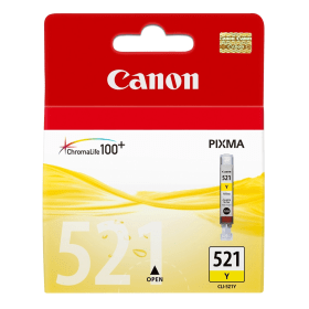 Canon CLI 521Y Yellow Ink Cartridge 2936B001 B Grade Original