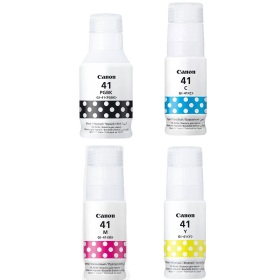 Canon GI 41 Multipack Full Set of 4 Ink Bottles Original