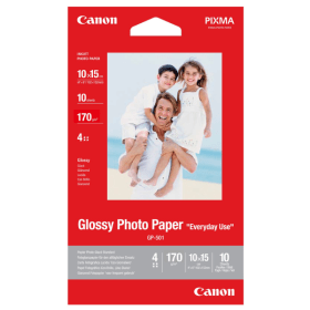 Canon GP 501 10cmx15cm Glossy Photo Paper 170gsm 10 Sheets