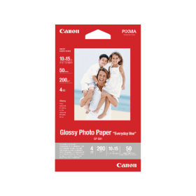 Canon GP 501 4 inch x 6 inch Glossy Photo Paper 200gsm 50 Sheets
