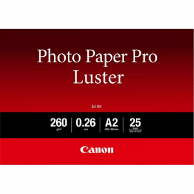Canon LU 101 A2 Pro Luster Semigloss Photo Paper 260gsm 25 Sheets