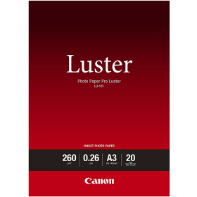 Canon LU 101 A3 Pro Luster Semigloss Photo Paper 260gsm 20 sheets