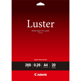 Canon LU 101 A4 Pro Luster Semigloss Photo Paper 260gsm 20 sheets