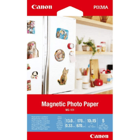 Canon MG 101 10cmx15cm Magnetic Photo Paper 670gsm 5 sheets