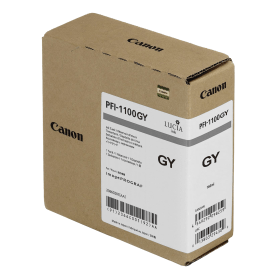 Canon PFI 1100GY Grey Ink Cartridge 0856C001 Original