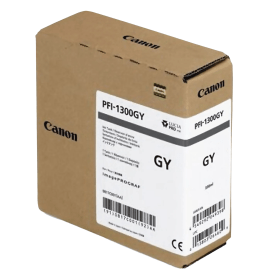 Canon PFI 1300GY Grey High Capacity Ink Cartridge 0817C001AA Original