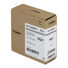 Canon PFI 1300PGY Grey Photo High Capacity Ink Cartridge 0818C001 Original