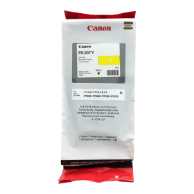 Canon PFI 207Y Yellow High Capacity Ink Cartridge 8792B001 Original