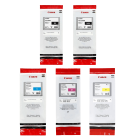 Canon PFI 320 321M High Capacity Multipack Full Set of 5 Ink Cartridges Original