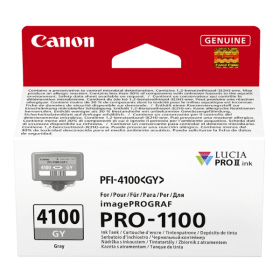 Canon PFI 4100GY Grey Ink Cartridge 6783C001 Original