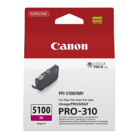Canon PFI 5100M Magenta Ink Cartridge 6954C001 Original