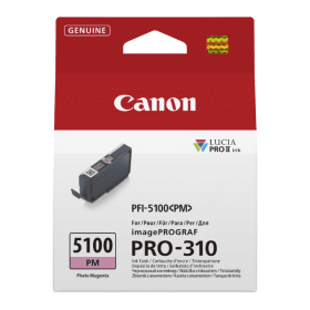 Canon PFI 5100PM Photo Magenta Ink Cartridge 6957C001 Original