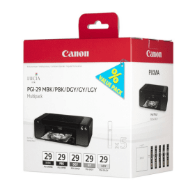 Canon PGI 29 Multipack 6 Ink Cartridges 4868B018 Original