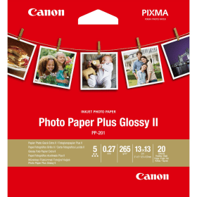 Canon PP 201 13cmx13cm Glossy Photo Paper 265gsm 20 sheets