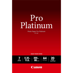 Canon PT 101 A4 Pro Platinum Glossy Photo Paper 300gsm 20 sheets